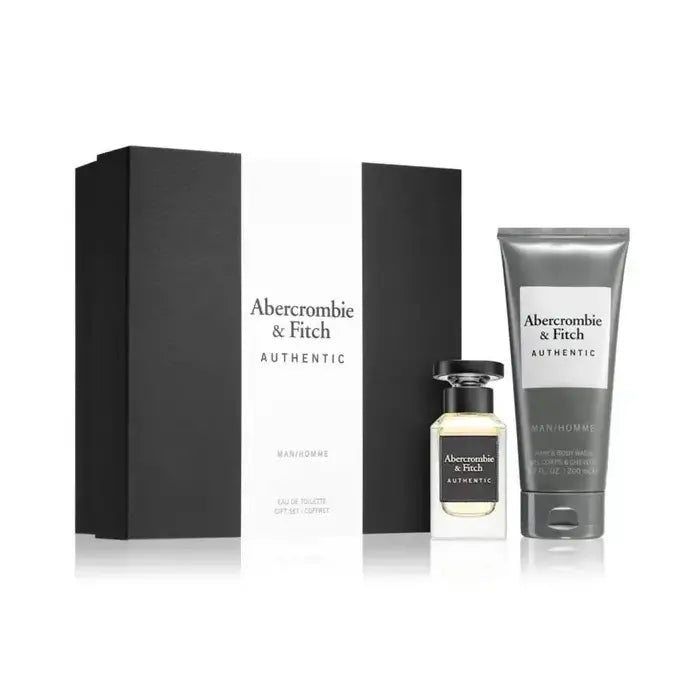 Abercrombie & Fitch Authentic Man Set Eau De Toilette 50ml+ Hair & Bw 200ml