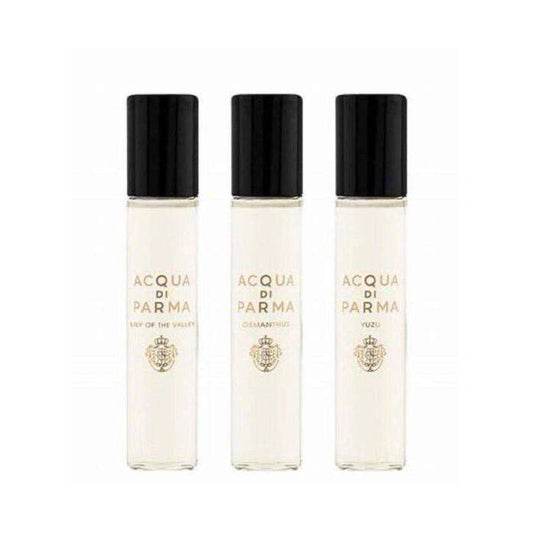 Acqua Di Parma Holiday Unisex Discovery Set Eau De Parfum 3x 12ml (osmanthus & Yuzu & Lily Of The Valley)