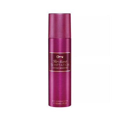 Antonio Banderas Her Secret Temptation Woman 150ml Deodorant Spray