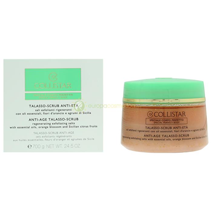 Collistar Anti-age Talasso Scrub With Essential Oils Orange Blossom And Sicilian Citrus Fruits 700g