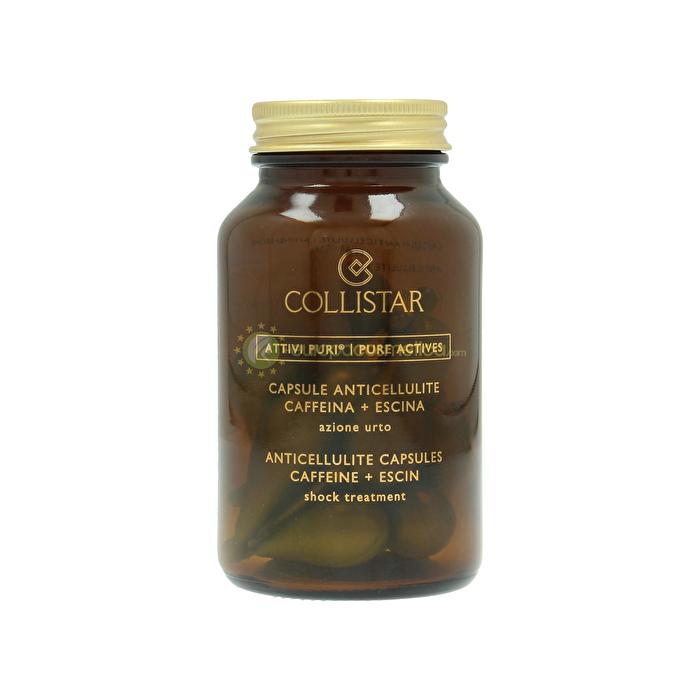 Collistar Pure Actives Anticellulite Capsules Caffeine & Escina 14x4ml - Shock Treatment 56ml