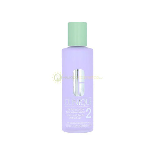 Clinique Clarifying Lotion 2 Twice A Day Exfoliator Dry Combination 400ml