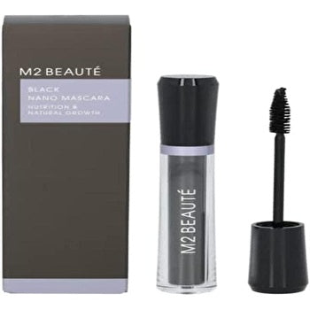 M2 Beaute Black Nano Mascara Nutrition & Natural Growth 6ml