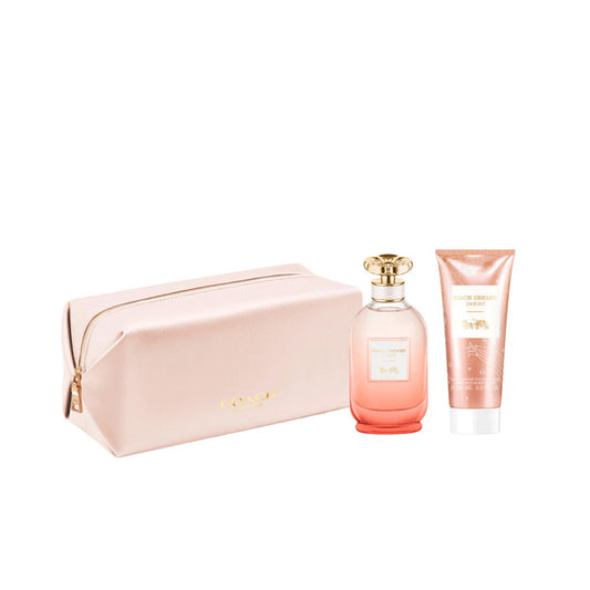 Coach Dreams Sunset Woman Set Eau De Parfum 90ml & Bl 100ml & Pouch