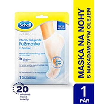 Scholl Pedi Mask Expert Care Foot Mask - Nourishing Foot Mask With Macadam Oil