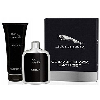 Jaguar Black 2pc Set - Eau De Toilette & 200ml Bath & Shower Gel 100ml