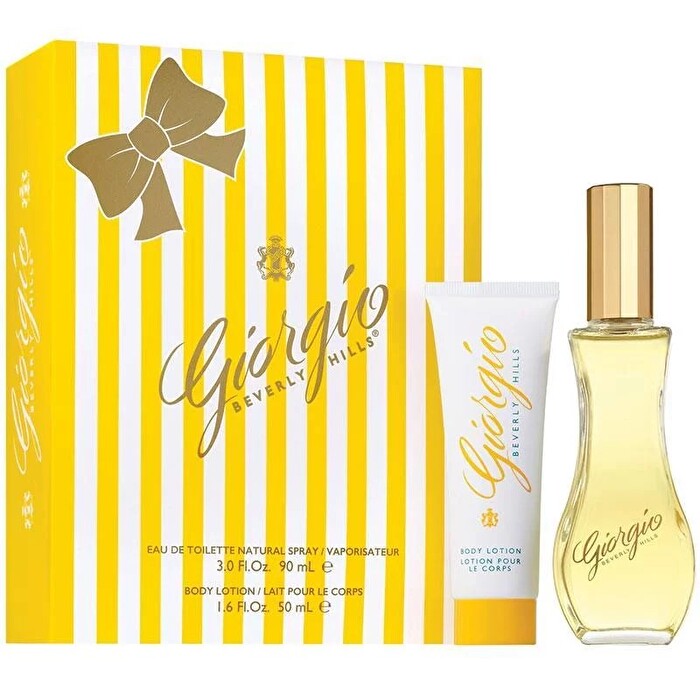 Giorgio Beverly Hills 2pc Set - Eau De Toilette & Body Lotion 100ml 90ml