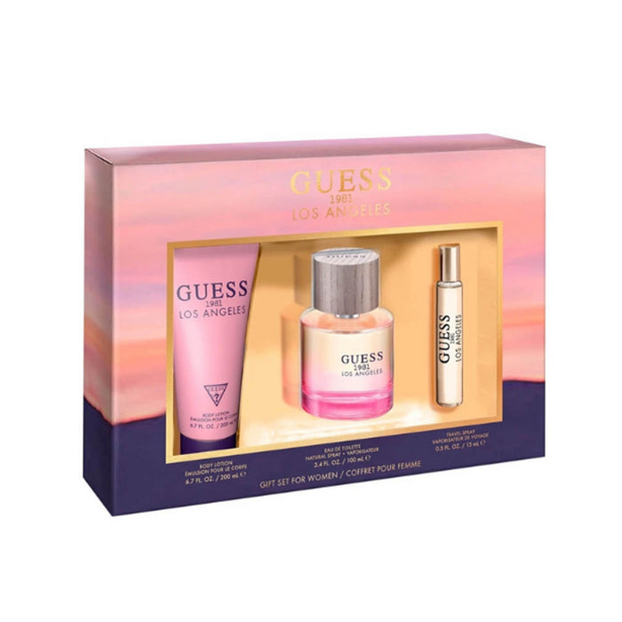 Guess 1981 Los Angeles Woman Set Eau De Toilette 100ml & Eau De Toilette 15ml & Bl 200ml