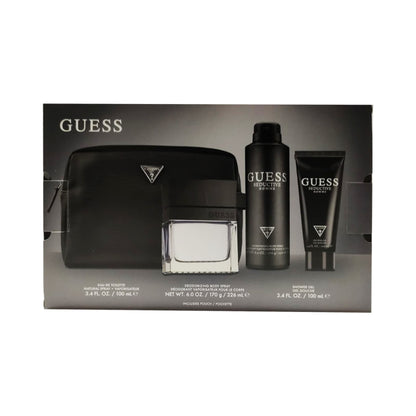 Guess Seductive Homme Man Set Eau De Toilette 100ml & Sg 100ml & Body Spray 226ml & Pouch