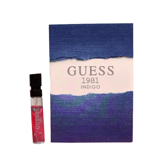 Guess 1981 Indigo Man Eau De Toilette 2ml Vials