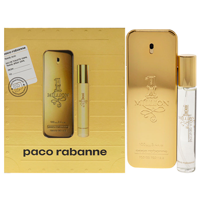 Paco Rabanne 1 Million Gift Set Eau De Toilette 100ml And Eau De Toilette 20ml 100ml