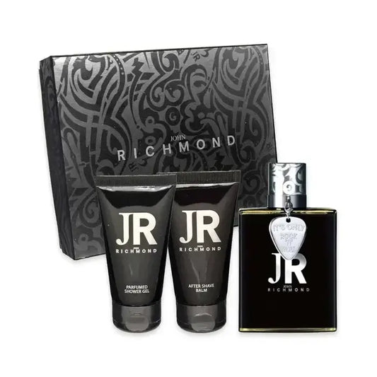 John Richmond Jr Man Set Eau De Toilette 100ml & Shower Gel 50ml & Aftershave Balm 50ml