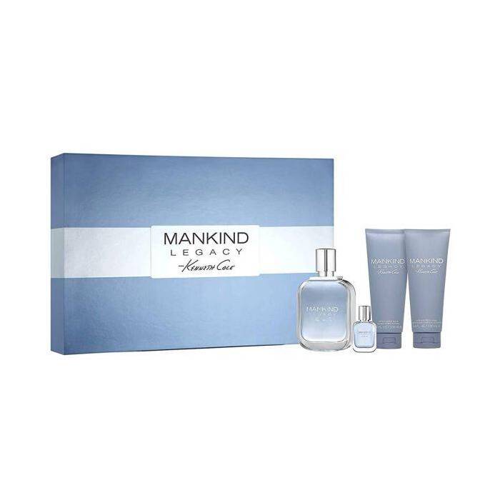 Kenneth Cole Mankind Legacy  Set Eau De Toilette 100ml & Eau De Toilette 15ml & Asb 100ml & Hair & Bw Shampoo 100ml