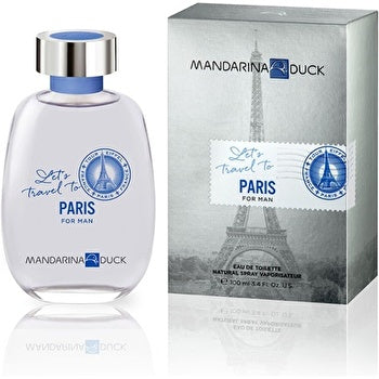 Mandarina Duck Let's Travel To Paris  Eau De Toilette 100ml