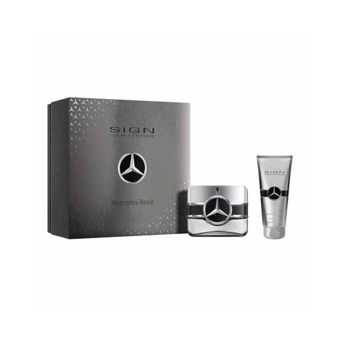 Mercedes Benz Sign Your Attitude Man Set Eau De Toilette 100ml & Shower Gel 100ml