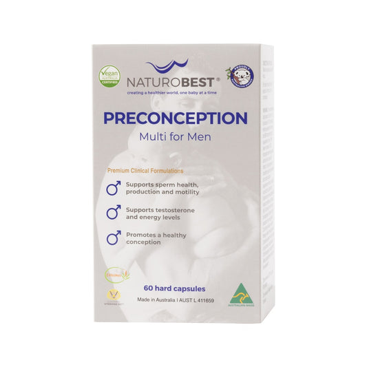 NaturoBest Preconception Multi for Men 60c