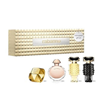 Paco Rabanne 4 Pcs Mini Set For Women: Lady Million Eau De Parfum & Olympea Eau De Parfum 6ml & Fame Eau De Parfum 4ml & Fame Parfum 4ml 5ml