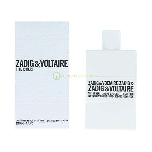 Zadig & Voltaire This Is Her! Body Lotion 200ml