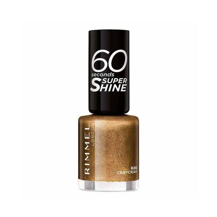 Rimmel London 60 Seconds Super Shine # 820 Craycray 8ml Nail Polish