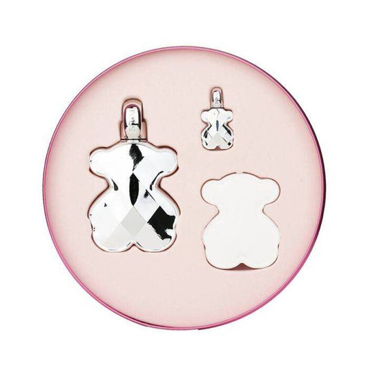 Tous Loveme The Silver Woman Set Parfum 90ml & Vanity Case