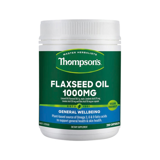 Thompson's Flaxseed Oil 1000mg 200c