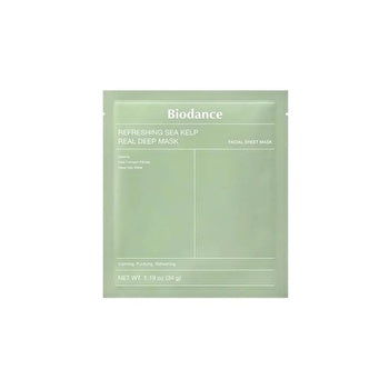 Biodance Refreshing Sea Kelp Real Deep Mask - Soothing Face Mask 34.0g