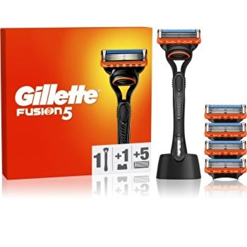 Gillette Fusion - Razor & 5 Heads