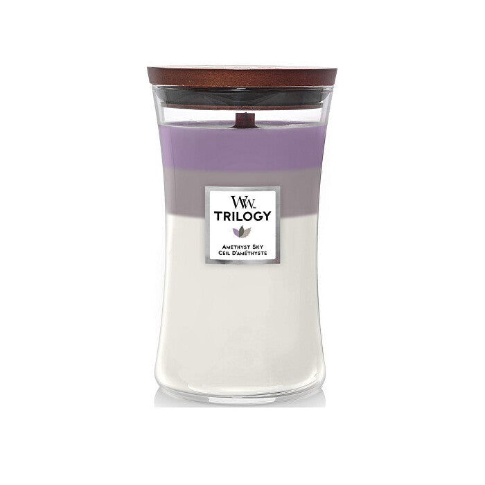 WoodWick Amethyst Sky Trilogy Vase Scented Candle 609.5g