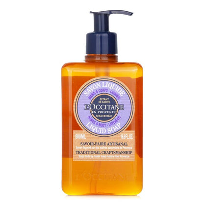 L'Occitane Lavender Liquid Soap For Hands & Body 500ml/16.9oz