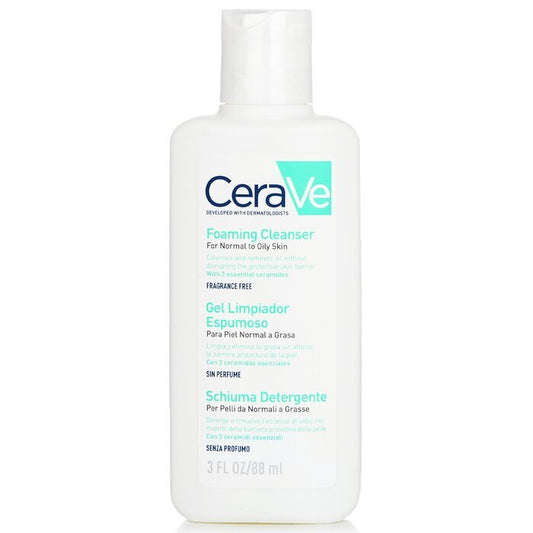 CeraVe Foaming Facial Cleanser for Normal to Oily Skin 88ml/3oz
