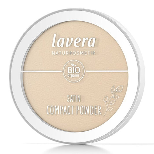 Lavera Satin Compact Powder - 02 Medium 14g