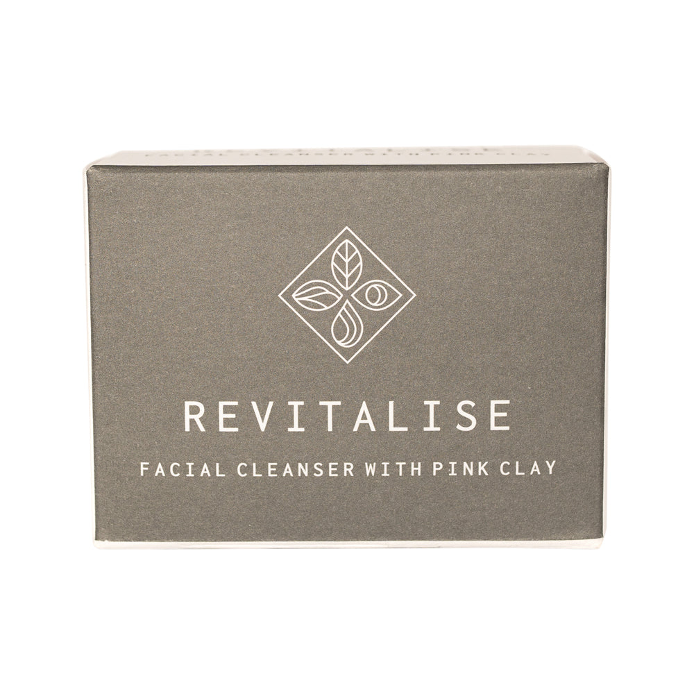 Base (Soap With Impact) Bar Revitalise Facial Cleanser with Pink Clay (Boxed) 120g