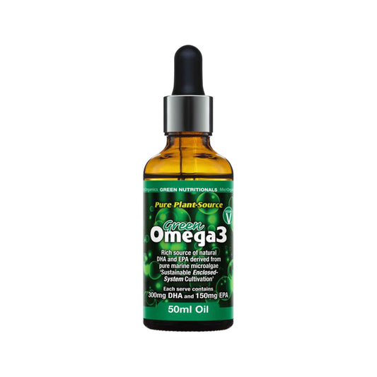 Green Nutritionals by MicrOrganics Pure Plant-Source Green Omega3 Oil 50ml