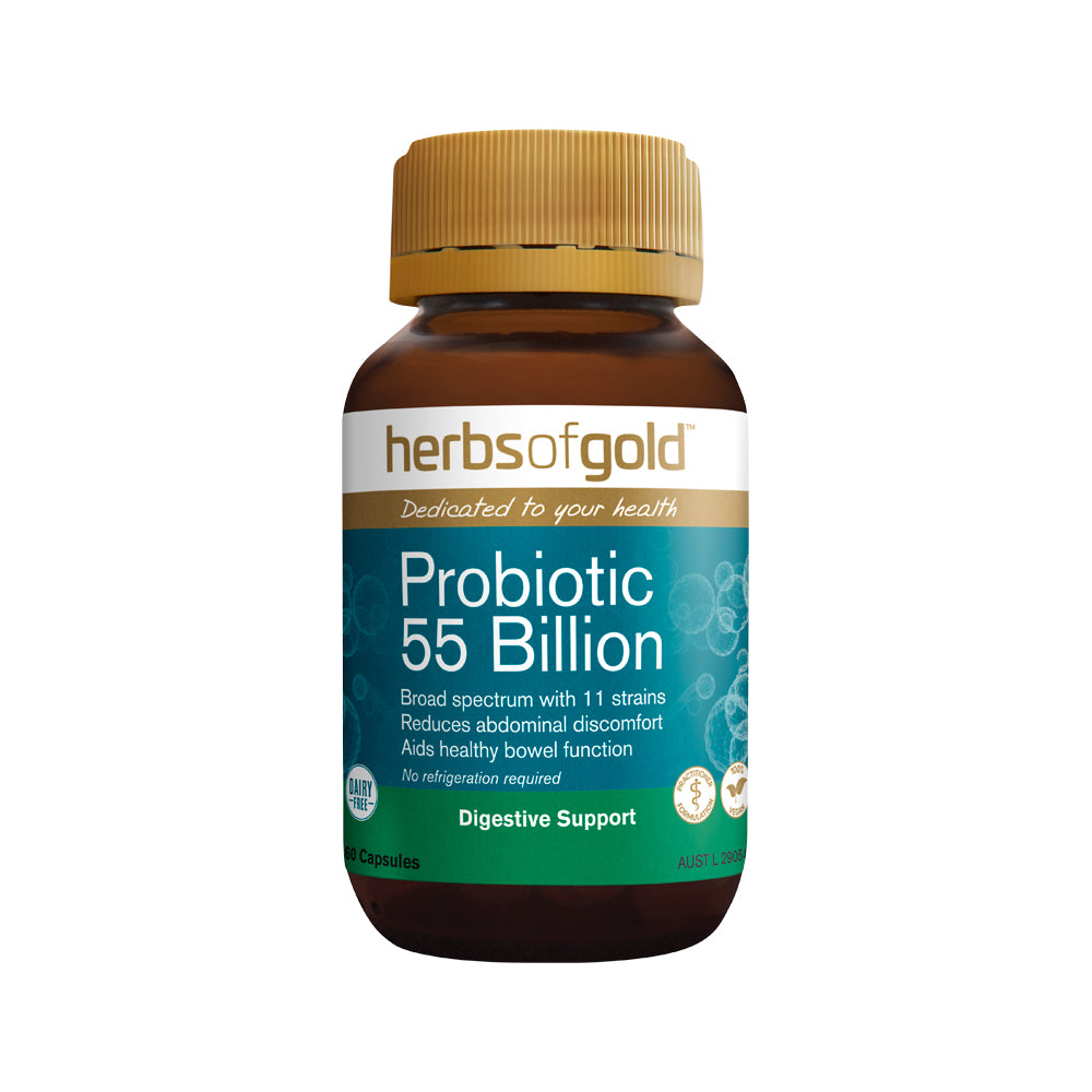 Herbs of Gold Probiotic 55 Billion 60c