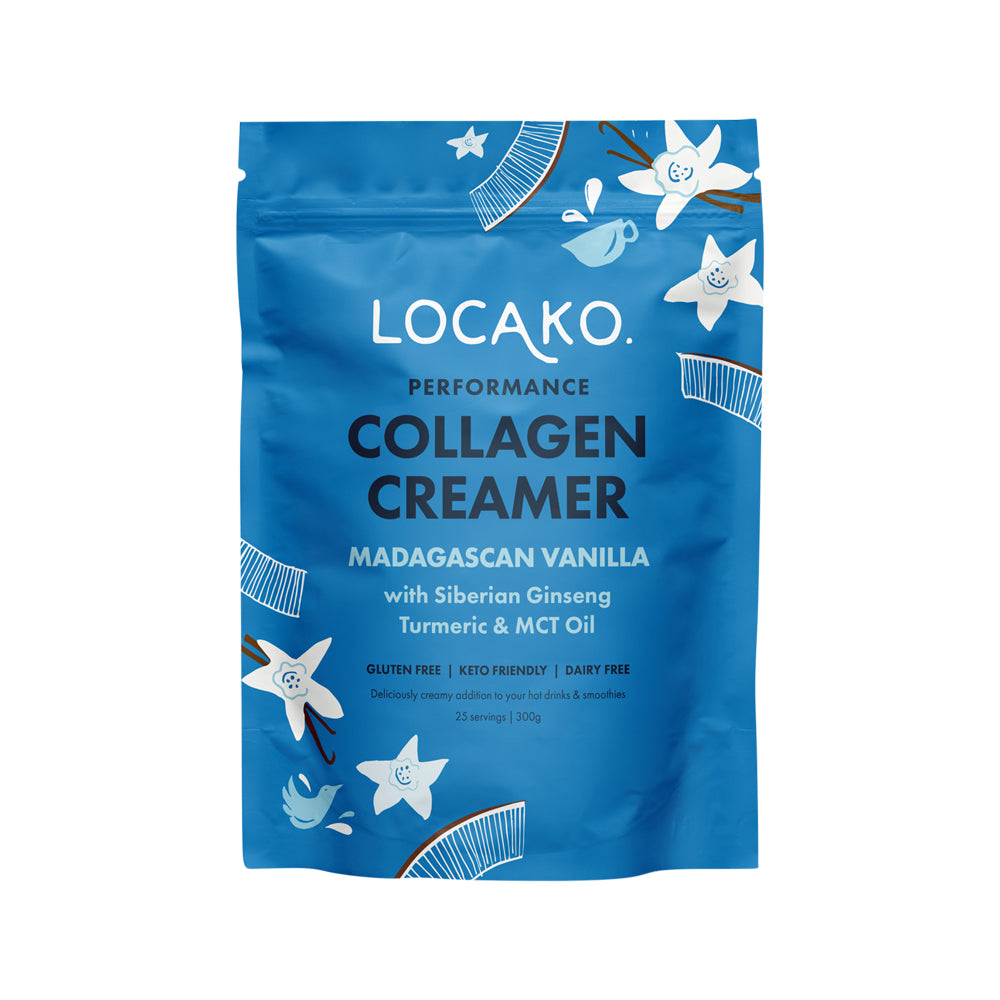 Locako Collagen Creamer Performance (Madagascan Vanilla) 300g