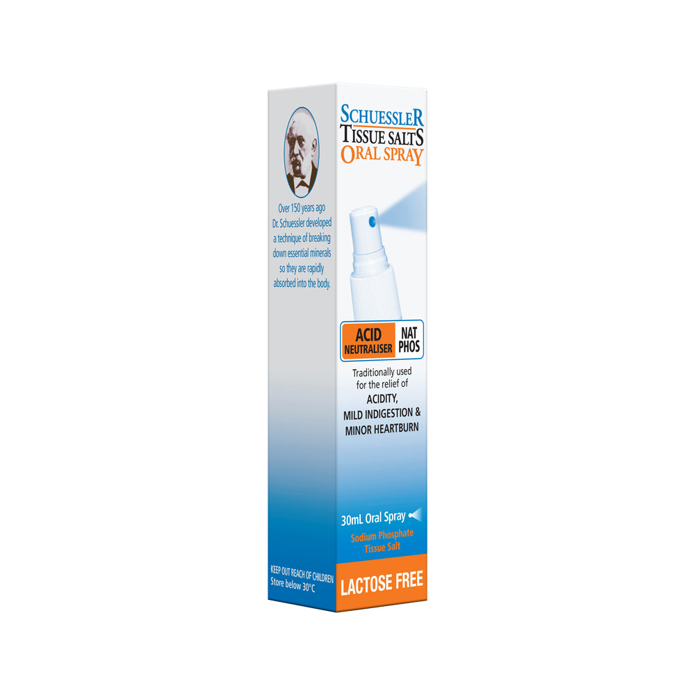 Martin & Pleasance Schuessler Tissue Salts Nat Phos (Acid Neutraliser) Spray 30ml