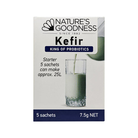 Nature's Goodness Kefir (Turkish Yoghurt Probiotic) Sachet 1.5g x 5 Pack (7.5g net)