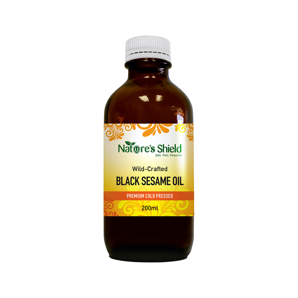 Nature's Shield Wild-Crafted Black Sesame Oil 200ml