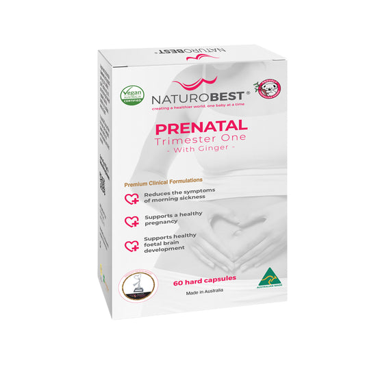 NaturoBest Prenatal Trimester One with Ginger 60c