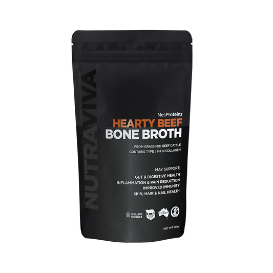 NutraViva (NesProteins) Bone Broth Hearty Beef 100g