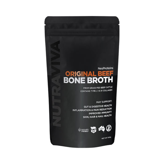 NutraViva (NesProteins) Bone Broth Original Beef 100g