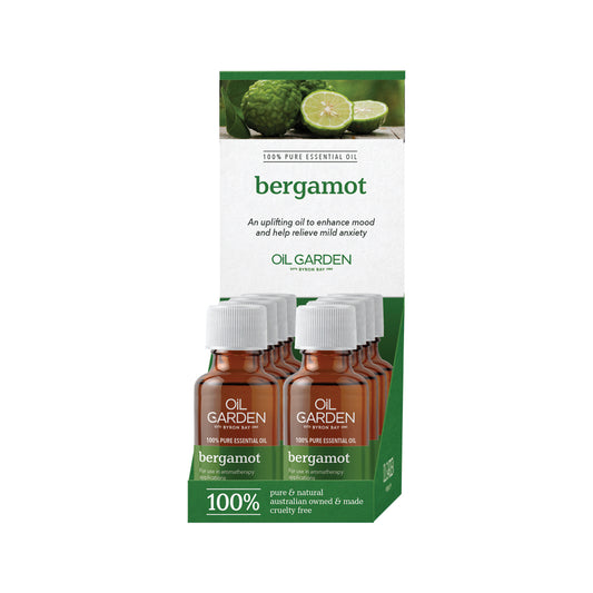 Oil Garden Essential Oil Bergamot 25ml x 8 Display