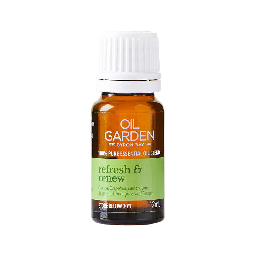 Oil Garden Essential Oil Blend Refresh & Renew 12ml