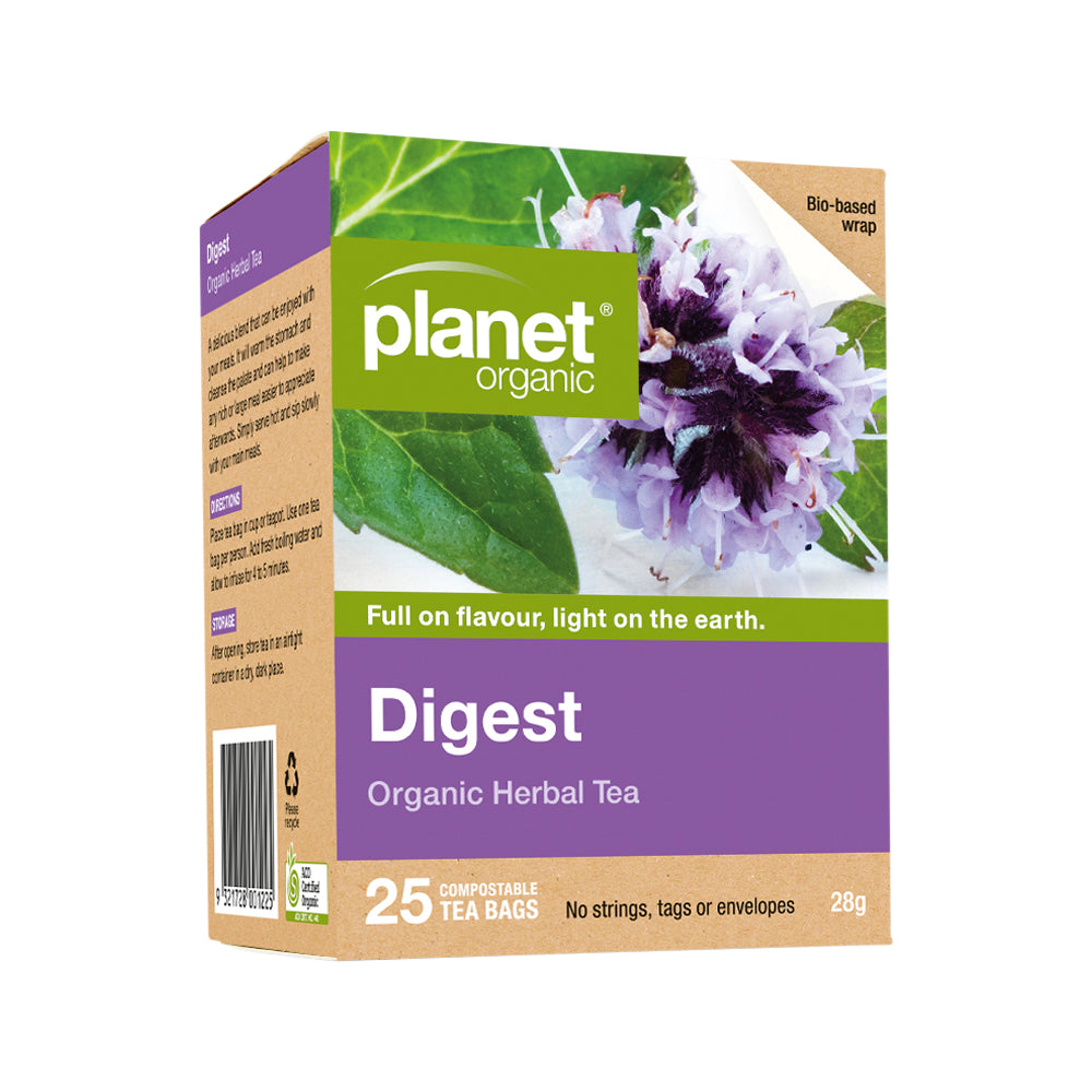 Planet Organic Organic Digest Herbal Tea x 25 Tea Bags