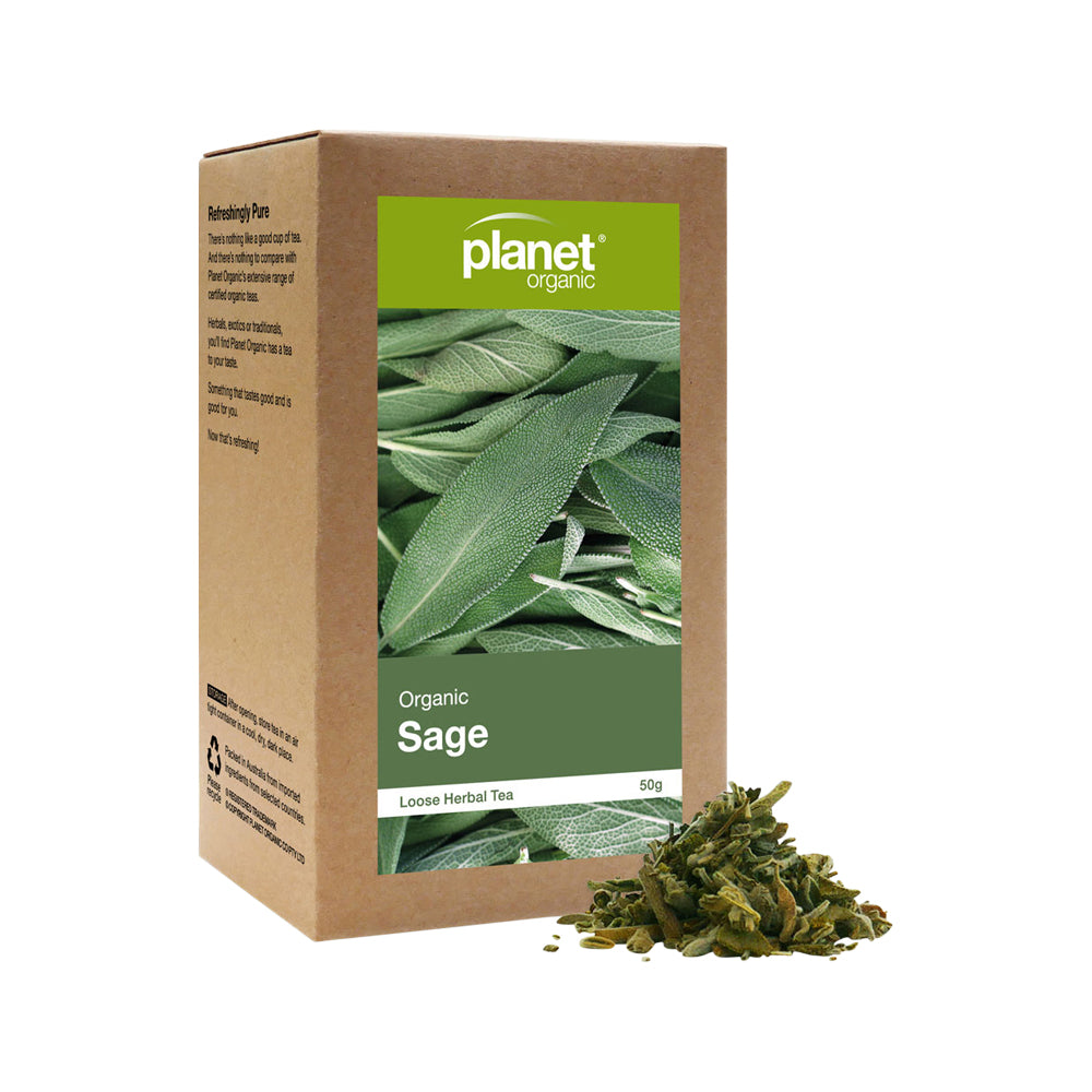 Planet Organic Organic Sage Loose Leaf Tea 50g