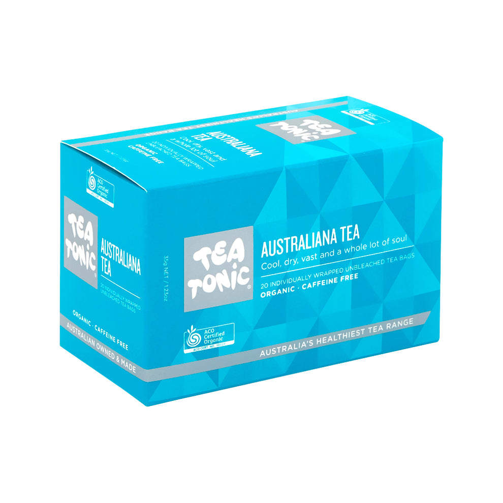 Tea Tonic Organic Australiana Tea x 20 Tea Bags – Cosmetics Online
